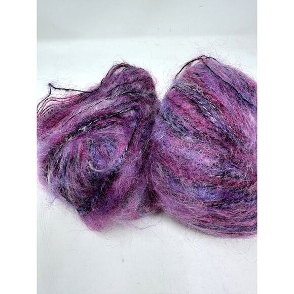 La Buttega Del Filato Fettuccini Yarn 2 x 50 g balls 65% Mohair Made in Italy - Picture 3 of 7
